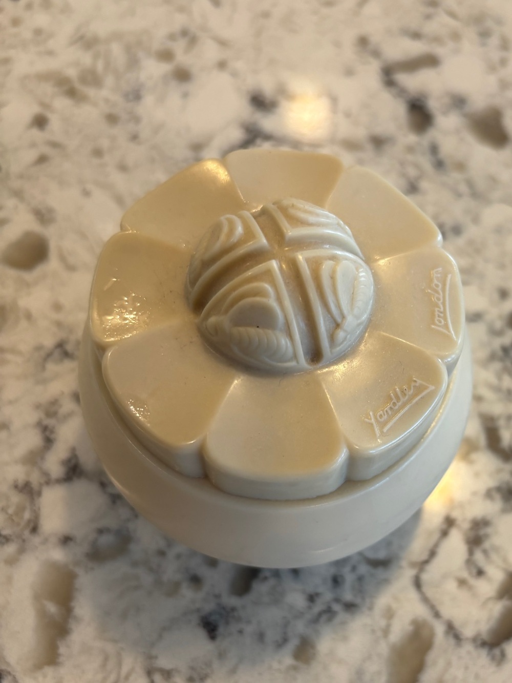 Vintage Yardley London Bee Flower English Complexion Cream England Empty Jar